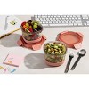 Ello 4pc 2c Glass Refresh Round Food Storage Container Set - 2 of 4