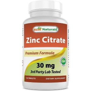 Zinc Citrate 30 mg 120 Tablets - 1 of 4