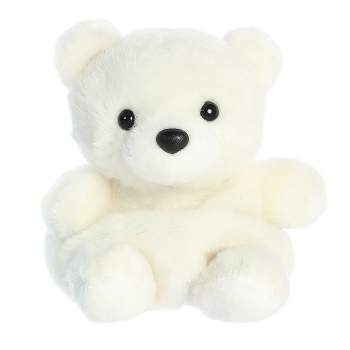 Aurora Mini White Palm Pals 5" Puck Polar Bear Adorable Stuffed Animal