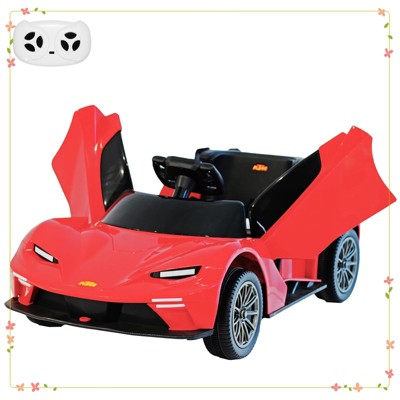 Kids Ride On Car, Licensed KTM 12V Electric Sports Car with Remote Control