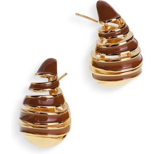 Sonateomber Gold Crystal Huggie Hoops | Sparkling CZ & Rhinestone Thick Earrings for Women - 1 of 4