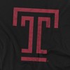 Men's Temple University Distressed Primary Crewneck Sweatshirt - 2 of 4