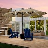 SEVOBAL Patio Umbrellas Outdoor Market Extra Large, Crank Handle for Deck, Lawn, Backyard, Sun Shade - 2 of 4