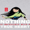 Women's - Disney - Nothing Is Impossible With A True Heart Fitted Graphic T-Shirt - 2 of 3