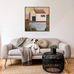 Amanti Art Small House V by Susan Savory Framed Wall Art Print - 1 of 4