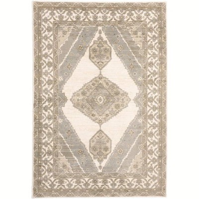 Oriental Weavers Andorra 298C0 Beige/ Ivory Indoor Area Rug - 5'3" x 7'3"