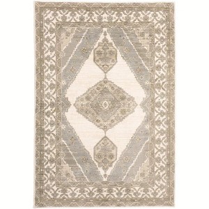 Oriental Weavers Andorra 298C0 Beige/ Ivory Indoor Area Rug - 5'3" x 7'3" - 1 of 2