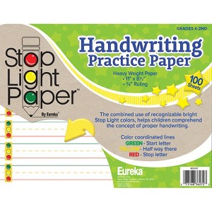 Eureka Stop Light Paper Practice Paper, 100 Sheets - 1 of 1