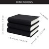 AuldHome Design Faux Book Stack: 3pc Set Decorative Book Tower for DIY Crafts and Home Decor - 3 of 4