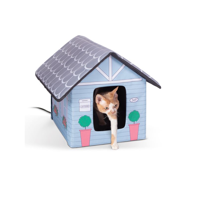 K&H Pet Products Outdoor Heated Kitty House, 1 of 2