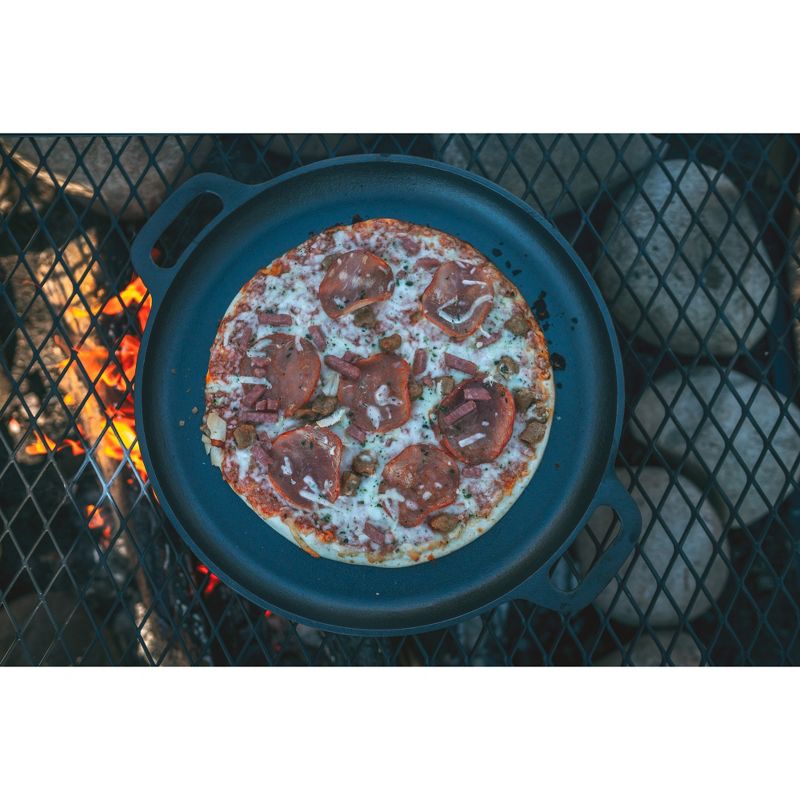 Stansport Pre-Seasoned Cast Iron Pizza Pan, 5 of 10