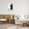 Stupell Industries Bear Feet Remove Shoes Cabin Entrance Sign Black Framed Giclee Art - 2 of 4