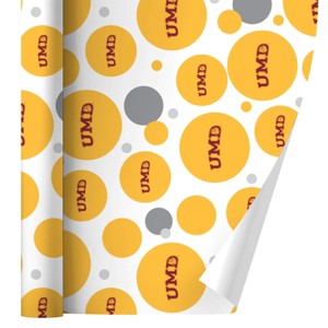 UMD Secondary Logo  Premium Gift Wrap Wrapping Paper Roll 30x72 - 1 of 4