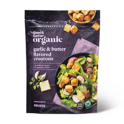 Organic Garlic and Butter Flavored Croutons - 4.5oz - Good & Gather™