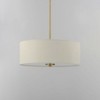 Maxim Lighting Bongo 3 - Light Semi-Flush Mount in  Natural Aged Brass - 3 of 4