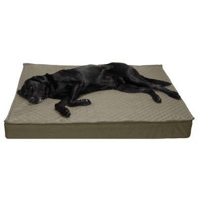 FurHaven Quilt Top Convertible Indoor-Outdoor Deluxe Orthopedic Pet Bed Mat