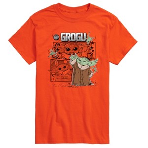Men's - Star Wars - The Mandalorian Grogu Comic Short Sleeve Graphic T-Shirt - 1 of 4