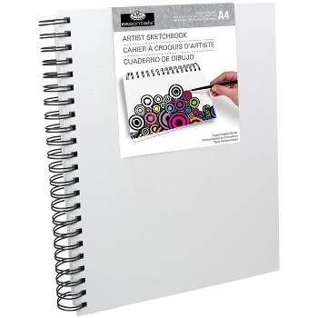 Arteza Sketchbook, Spiral-bound Hardcover, Blue, 9x12, 200 Pages Of  Drawing Paper Each - 2 Pack : Target