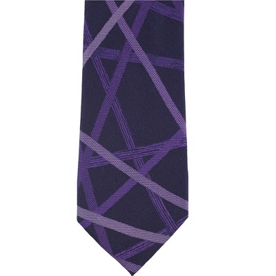 Alfani Mens Geometric Silk Slim Self-tied Necktie