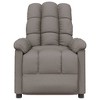 vidaXL Recliner Leisure Adjustable Cozy Chair for Home Theater Cinema Fabric - 3 of 4