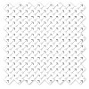 Bacati - Gray Arrows on white background Crib skirt - 2 of 3