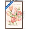 Trends International Reinders: Flowers - Tulip Market Amsterdam Framed Wall Poster Prints - 3 of 4