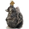 Old World Christmas Blown Glass Ornament for Christmas Tree, Vintage Woodland Collection, Raccoon - 3 of 4