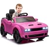 Black 12V Electric Ride On Car For Kids Dual Drive Adjustable Speed Bluetooth Led Headlights Parental Remote Control With 4 Point 5 Ah Battery Safe D - 3 of 4