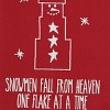 Park Designs Snowmen Fall From Heaven Embroidered Dishtowel Set of 2 - 2 of 3