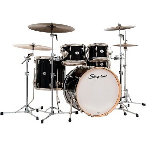 Slingerland Studio King 5-Piece Shell Pack with 22" Bass Drum Del Norte Black Lacquer - 1 of 4