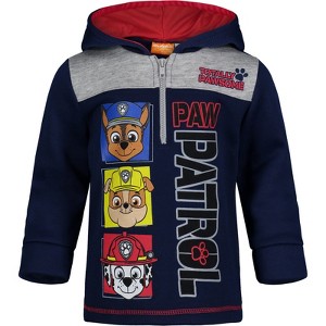 PAW Patrol Chase Marshall Rubble Half Zip Hoodie Little Kid to Big Kid - 1 of 4