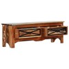 vidaXL TV Cabinet Multicolor Solid Reclaimed Wood 47.2x11.8x15.7 in - 3 of 4