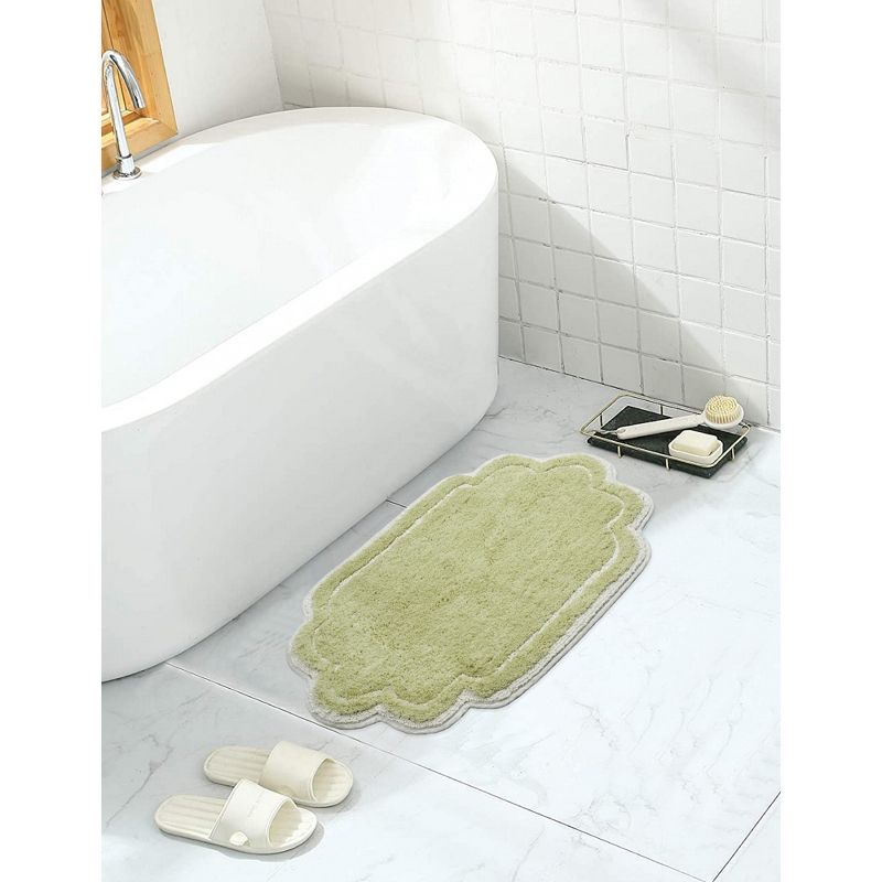 Allure Collection Cotton Tufted Bath Rug - Home Weavers, 1 of 6
