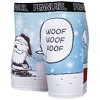 Mens Peanuts Christmas Snoopy & Woodstock 2-Sided Boxer Briefs - 2 of 4