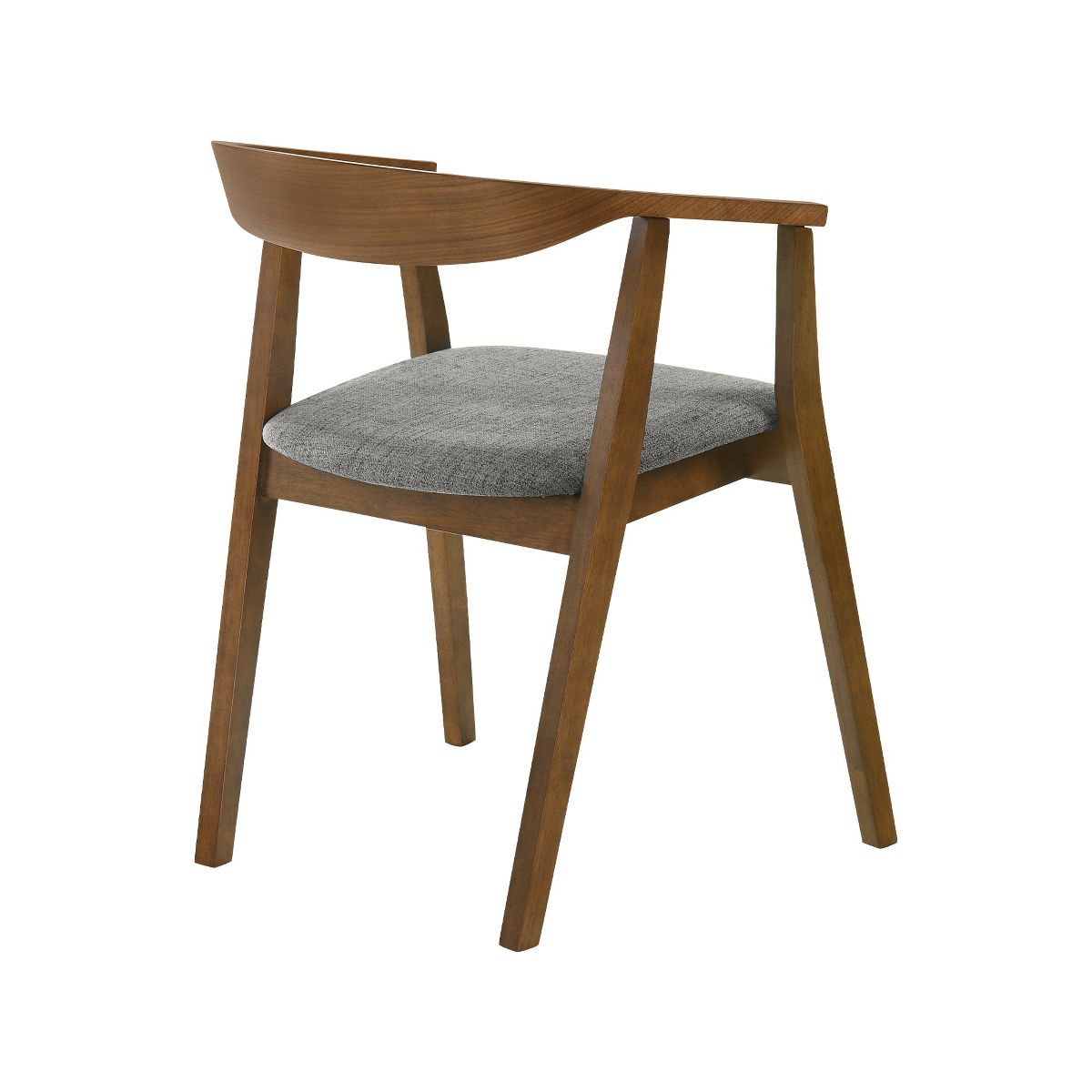 Santana Upholstered Wood Dining Chair - Set of 2 - thumbnail 5
