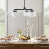 3-Arm Milk Glass Chandelier Ceiling Light - Hearth & Hand™ with Magnolia - 3 of 4