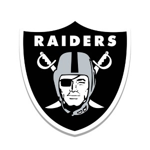 NFL Las Vegas Raiders Distressed Logo Cutout Sign - 1 of 1