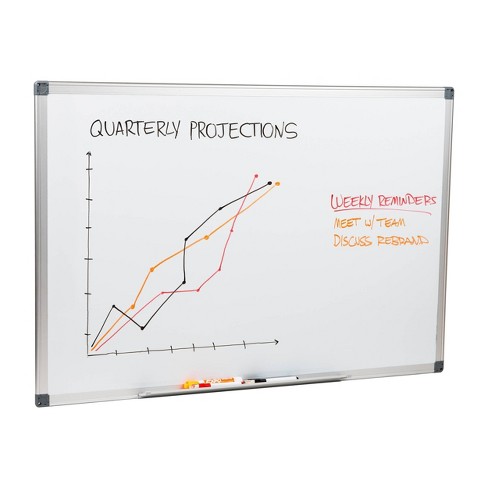 Learning Advantage Magnetic Dry Erase Straight Edge - 24” - For