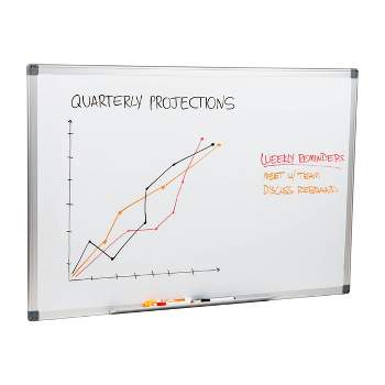 Mind Reader 9 to 5 Collection Dry Erase Magnetic Board 24"x 36" White