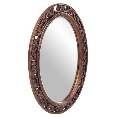Allure Interwoven Beveled Rectangular Wall Mirror