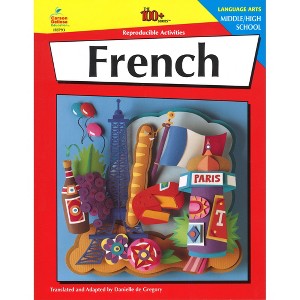 Carson Dellosa Education French Resource Book, Grade 6-12, Paperback - 1 of 3