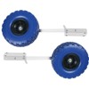 300LBS Boat Launching Wheels Stainless Steel Transom Launching Wheel Dolly with 10" Wheel Set for Inflatable Boat & Aluminum Boat - 4 of 4