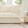 Sectional Modular Sofa Chair Set Of 2,Chenille Fabric Upholstered Living Room Sofa Chairs,Armchairs with removable sofa covers-Coolbibila - 3 of 4
