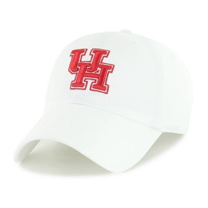 NCAA Houston Cougars Fabric Washed Relaxed Fit Baseball Hat: Adjustable Cotton Cap - 1 of 2