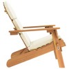 vidaXL Adirondack Patio Chair with Cushions Solid Wood Acacia - 4 of 4