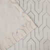 Contemporary Geometric Trellis Sheer Curtains, Set of 2 by Blue Nile Mills - image 4 of 4