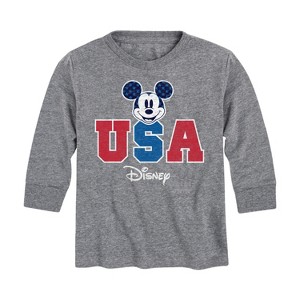 Boys' - Disney - Americana Long Sleeve Graphic T-Shirt - 1 of 4