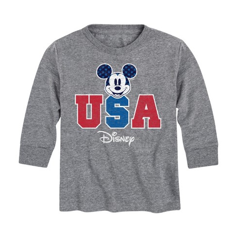 Boys' - Disney - Americana Long Sleeve Graphic T-Shirt - image 1 of 4