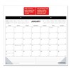 Desk Pad Calendar, 22 x 17, White Sheets, Black Binding, Clear Corners, 12-Month (Jan to Dec): 2025 - 4 of 4