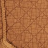 Saro Lifestyle Soft Cotton Quilted Cosmetic Bag - 3 of 4